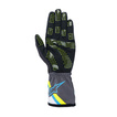 Alpinestars TECH-1 K RACE V2 GRAPH Karting Gloves Grey-Blue
