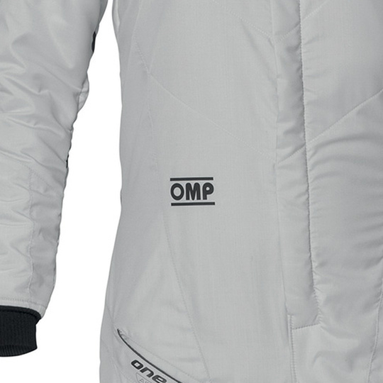 OMP ONE EVO AIR Race Suit Silver/Grey (FIA)