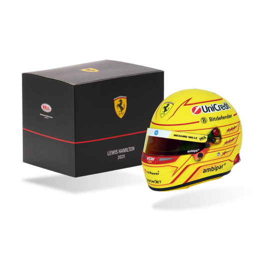 2025 Scuderia Ferrari 1:2 Lewis Hamilton helmet