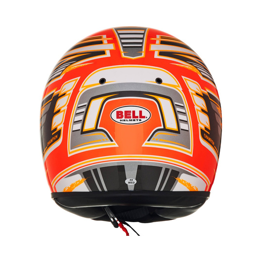 Bell KC7-CMR PRO Champion Helmet Orange (CMR)