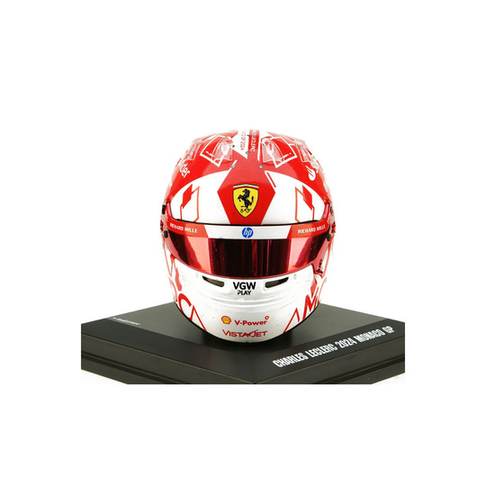 Scuderia Ferrari 1:5 Charles Leclerc helmet Monaco GP