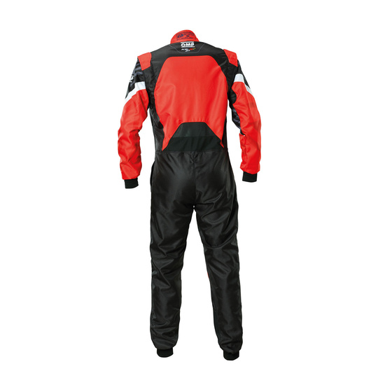 OMP KS-3X Art 8877-2022 Karting Suit black-red
