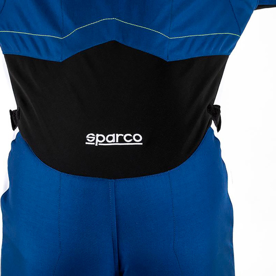 Sparco KERB Karting Suit Blue/Yellow (FIA)