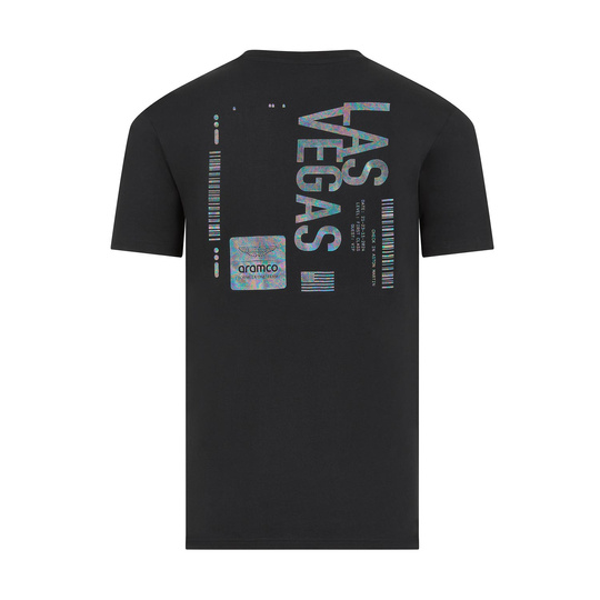 2024 Aston Martin F1 Mens Las Vegas T-Shirt