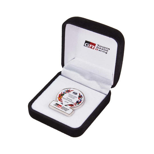 Toyota Gazoo World Rally Team WRC Winner Pin Badge