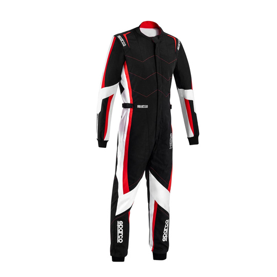 Sparco Kerb Karting Suit Black/Red (FIA)