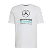 2026 Mercedes AMG F1 Mens Large Logo T-shirt white