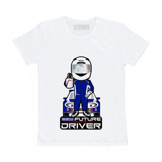 Sparco Future Driver Kids T-shirt White