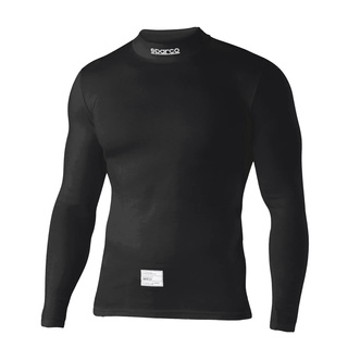 Sparco RW-4 MY22 Roll-Neck Underwear Top Black (FIA)