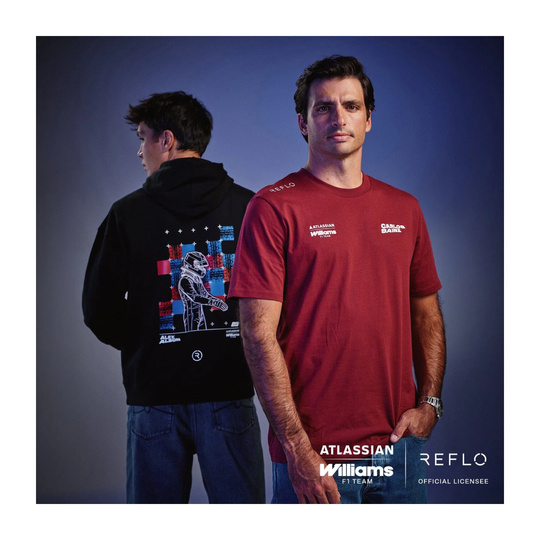 2026 Williams F1 Carlos Sainz Drivers T-shirt
