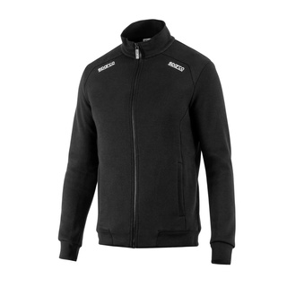 Sparco Full Zip SL Mens Sweatshirt black