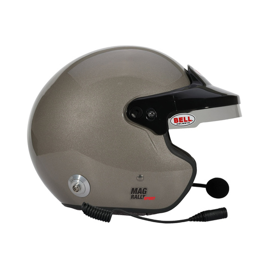 Bell MAG Rally Sport Helmet Silver (FIA)