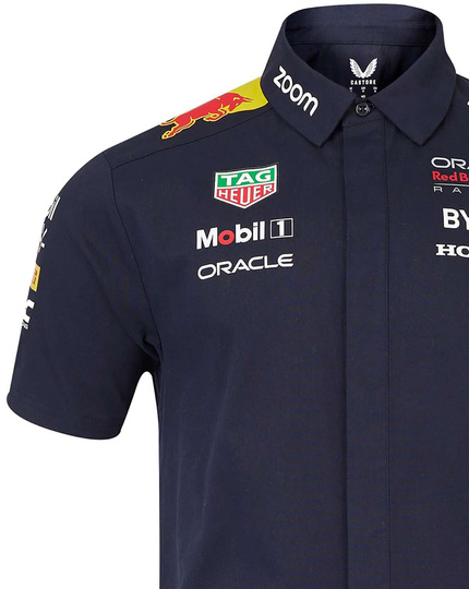 Red Bull Racing 2024 Men's Buttoned Team Shirt