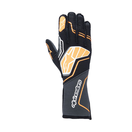 Alpinestars Tech-1 ZX V4 Racing Gloves Orange (FIA)