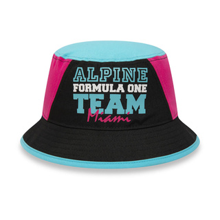 Alpine F1 Miami Traveller Bucket Hat