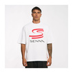 2025 Ayrton Senna F1 Mens Double S Oversize T-Shirt