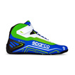 Sparco K-RUN MY20 Kart Shoes Blue/Green