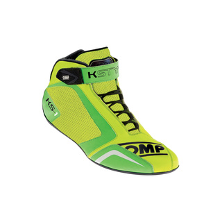 OMP KS-1 MY16 Karting Shoes yellow/green