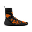 Sparco X-Light+ Racing Shoes Black/Orange (FIA)