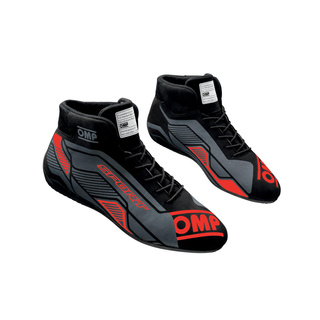 OMP SPORT MY22 Rally Shoes Black/Red (FIA)