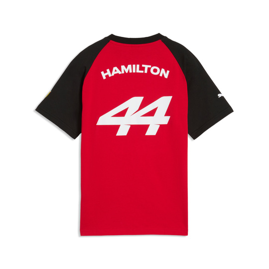 2026 Scuderia Ferrari F1 Lewis Hamilton Kids Graphic T-shirt Red