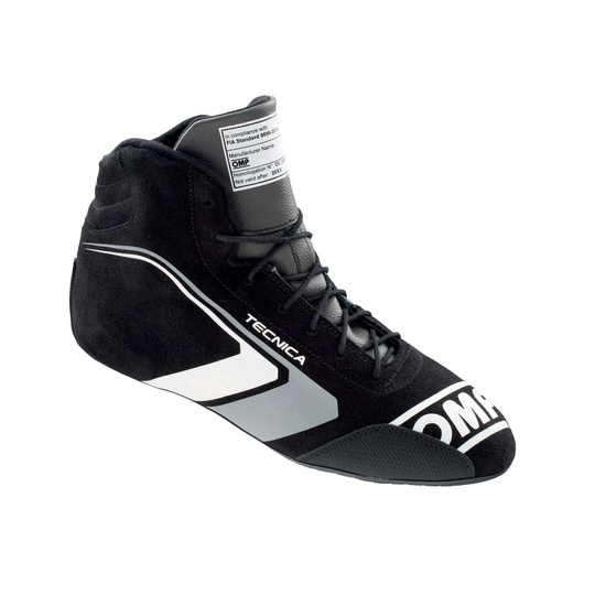 OMP Tecnica MY21 Racing Shoes Black (FIA)