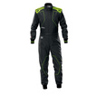 OMP KS-4 Kids' Karting Suit Black-Yellow