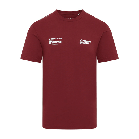 2026 Williams F1 Carlos Sainz Drivers T-shirt