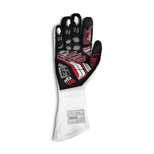 Sparco Arrow+ Racing Gloves White/Black (FIA)