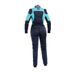 OMP FIRST-ELLE MY20 Racing Suit Navy Blue (FIA homologation)