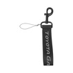 2026 Toyota Gazoo Racing GR Strap Keyring Black