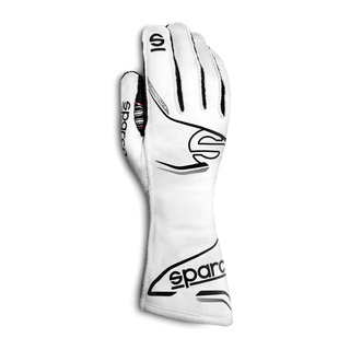 Sparco Arrow+ Racing Gloves White/Black (FIA)