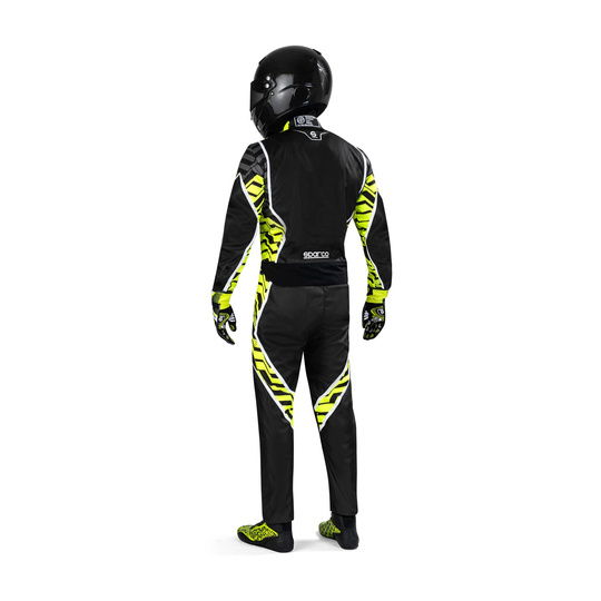 Sparco X-LIGHT K MY22 Karting Suit black-yellow (CIK-FIA)