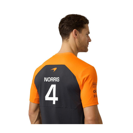 2025 McLaren F1 Mens Set Up Norris Team T-Shirt grey