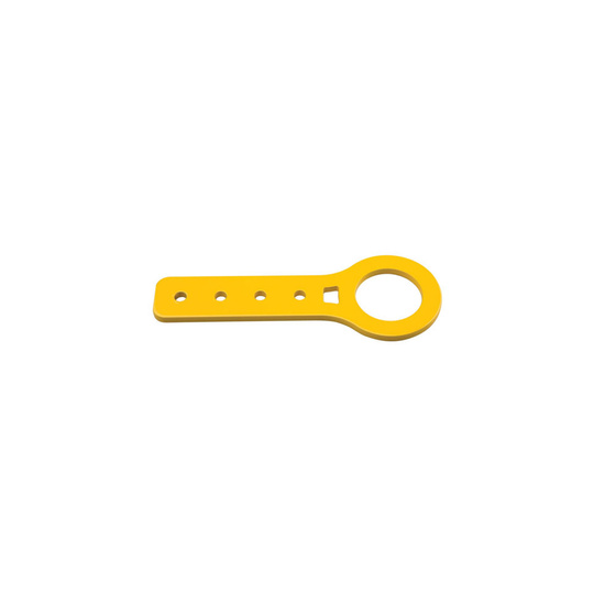 OMP Flat 6 mm Tow Hook