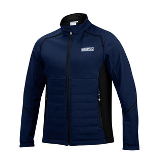  Sparco MY22 Mens softshell jacket navy blue