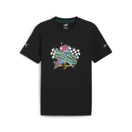  Mercedes AMG F1 Mens Las Vegas T-Shirt black