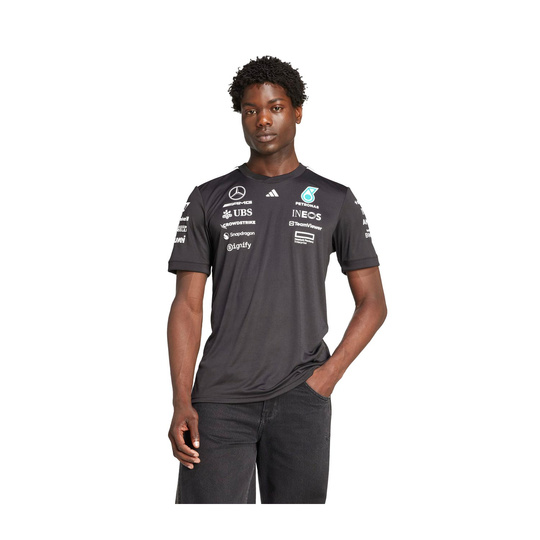 2025 Mercedes AMG F1 Mens Team T-shirt black
