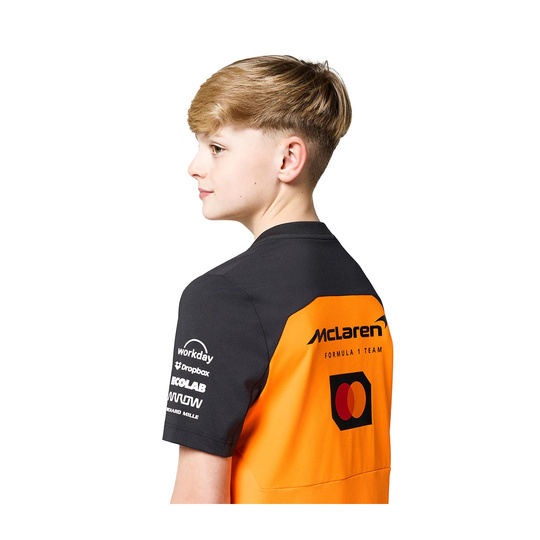 2025 McLaren F1 Kids Set Up Team T-Shirt orange