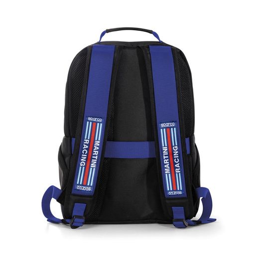 Sparco Martini Racing Stage Backpack MY23 black/blue