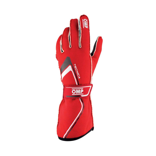 OMP Tecnica MY21 Racing Gloves Red (FIA)