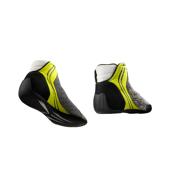 OMP KS-X R 8877-2022 Karting Shoes Black-Yellow