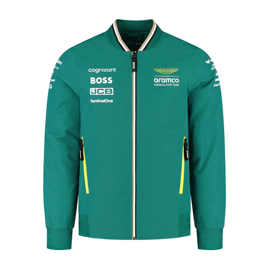 2025 Aston Martin F1 Mens Team Bomber Jacket