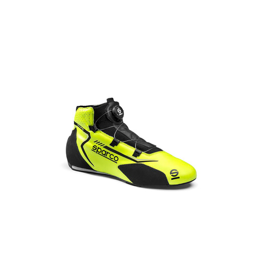 Sparco Rapid Rotor Racing Shoes Yellow (FIA)