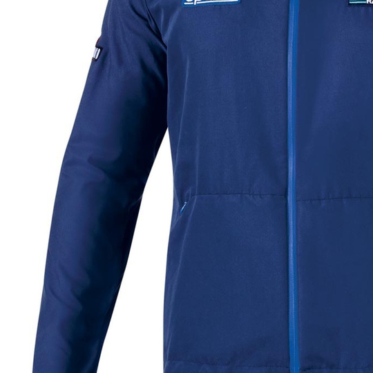 Sparco Wilson Martini Racing Rain Jacket Navy Blue