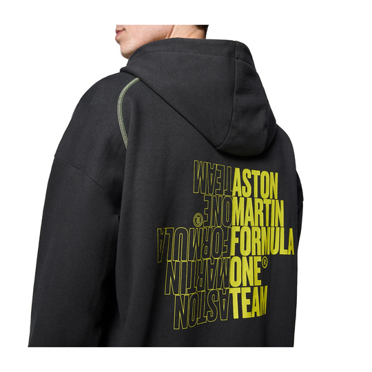 2025 Aston Martin F1 Men's Black Hoody