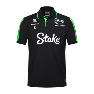2024 Stake F1 Kick Sauber Mens Team Polo Shirt