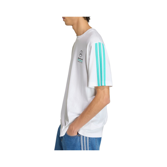 Mercedes AMG F1 2026 DNA Logo T-shirt White