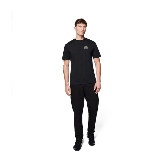 2025 Aston Martin F1 Men's Wireframe Graphic T-Shirt