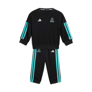 Mercedes AMG F1 2026 DNA Longsleeve Baby Set Black